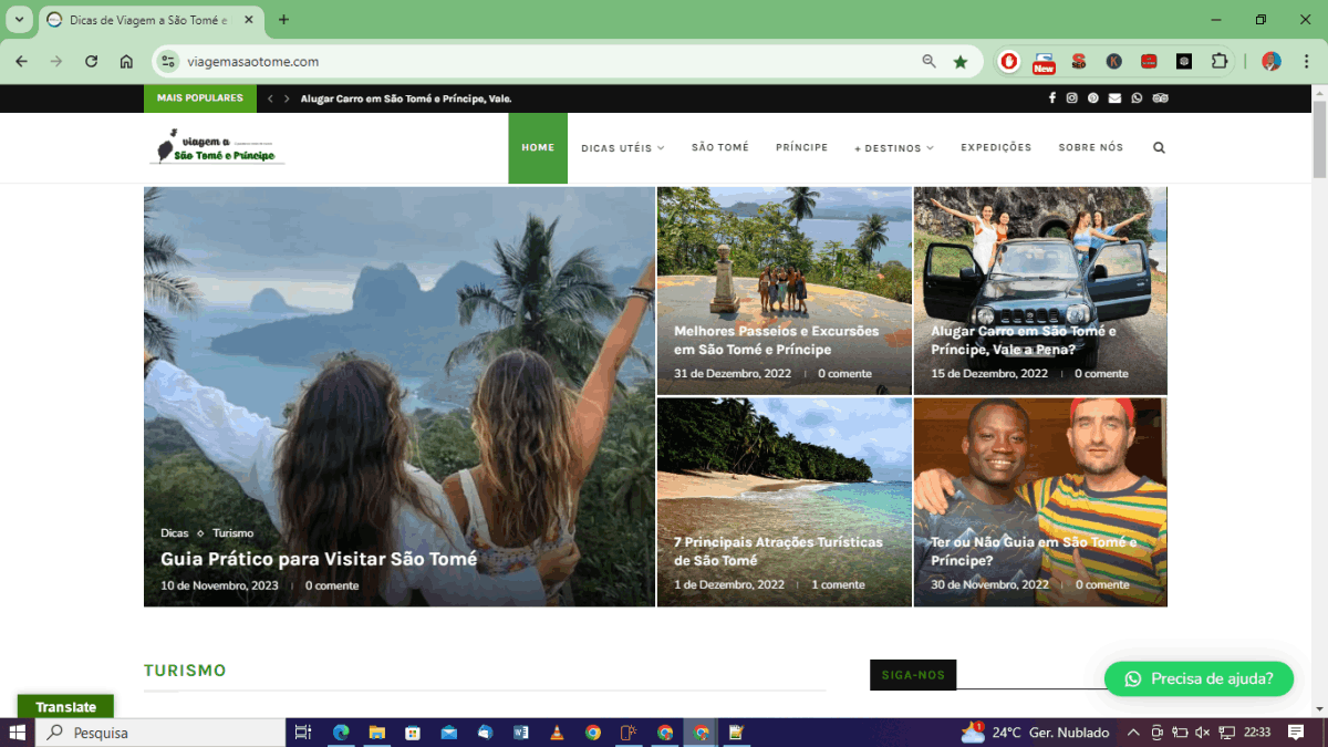 Viagem a São Tomé